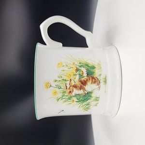 Spring Bunny Rabbit Floral Mug Cup Coffee Tea Grace's Teaware